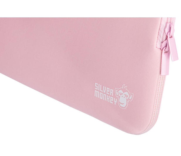Silver Monkey EasySleeve etui na laptopa 15,6" różowe - 608405 - zdjęcie 4